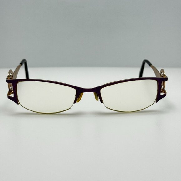 Iyoko Inyake IY 857 Col 44 Japan Eyeglasses Eye Glasses Frames 50-19-140 - Picture 3 of 6